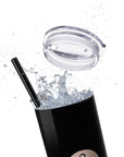 Slim & Serene Design 20oz Skinny Tumbler with Straw - Wellness Refined. Confidence Reclaimed.
