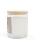 Slim & Serene Frosted Glass Candle | 11oz Aromatherapy Candle for Relaxation & Serenity