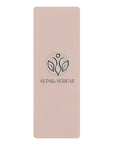 Slim & Serene Rubber Yoga Mat - Slim & Serene Design for Mindful Practice
