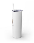 Slim & Serene Design 20oz Skinny Tumbler with Straw - Wellness Refined. Confidence Reclaimed.