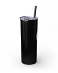 Slim & Serene Design 20oz Skinny Tumbler with Straw - Wellness Refined. Confidence Reclaimed.