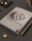 Slim & Serene Hardcover Journal - Wellness & Mindfulness Writing
