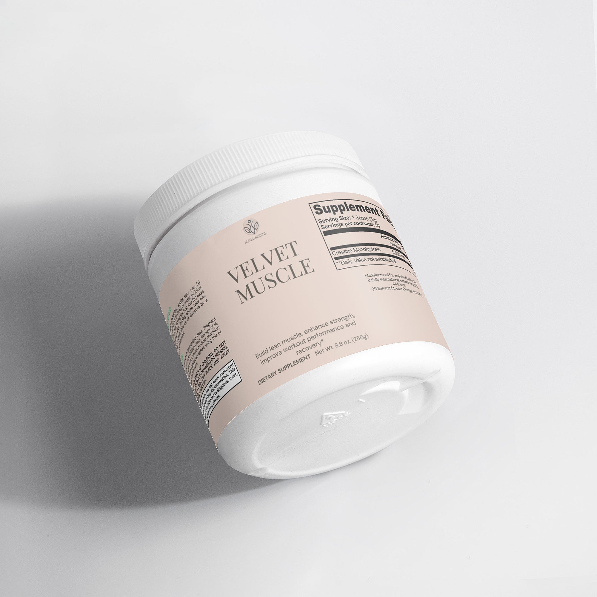 Velvet Muscle - Creatine Monohydrate