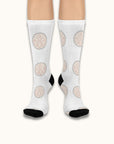 Slim & Serene Cushioned Crew Sock - Hot Girl Wellness Brand Socks