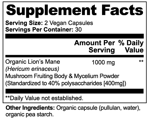 Inner Clarity – Lion’s Mane Nootropic Formula