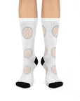 Slim & Serene Cushioned Crew Sock - Hot Girl Wellness Brand Socks