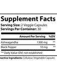 Adapt + Align Ashwagandha and Black Pepper Supplement (60 capsules)