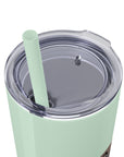 Slim & Serene Design 20oz Skinny Tumbler with Straw - Wellness Refined. Confidence Reclaimed.