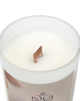 Slim & Serene Frosted Glass Candle | 11oz Aromatherapy Candle for Relaxation & Serenity