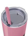 Slim & Serene Design 20oz Skinny Tumbler with Straw - Wellness Refined. Confidence Reclaimed.