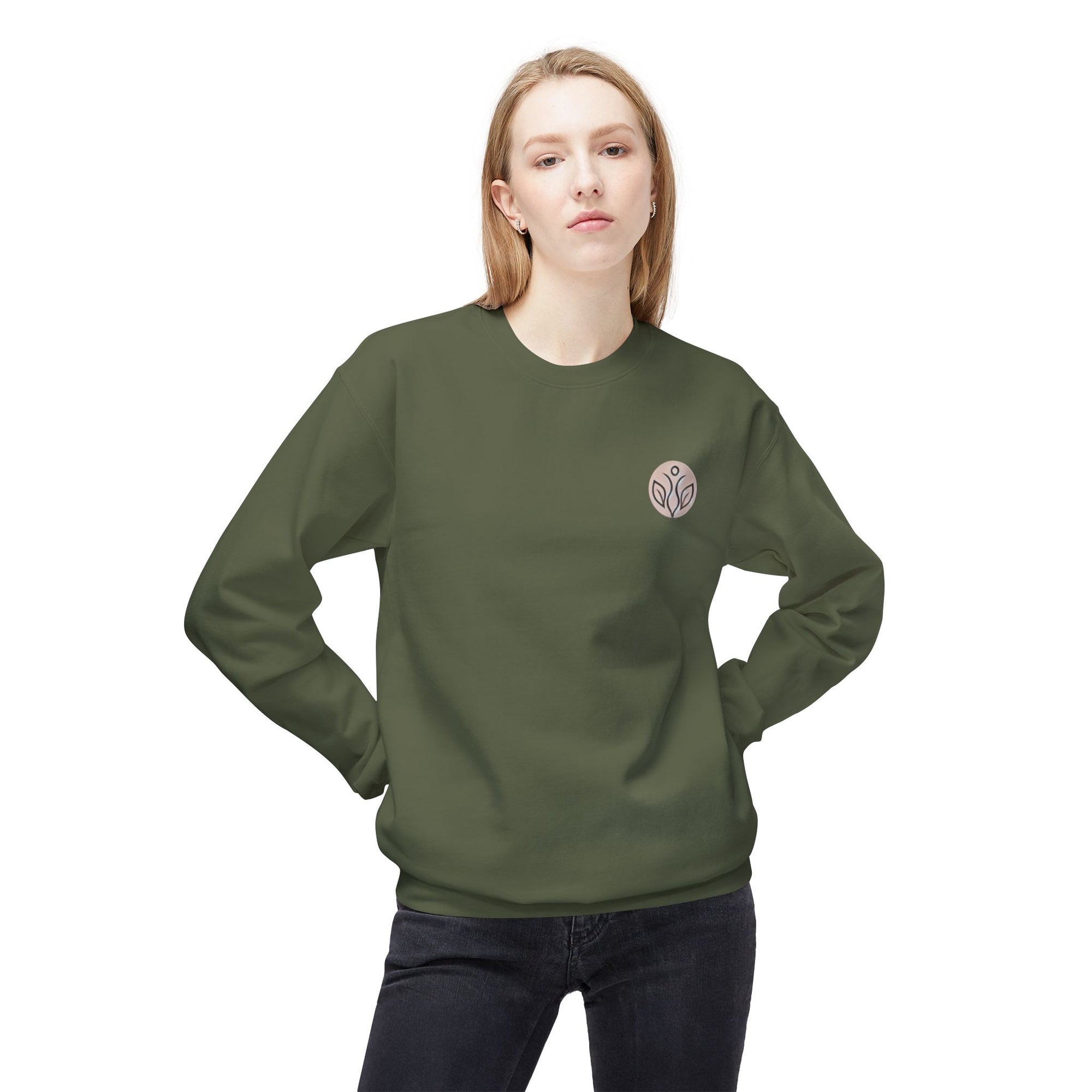 Slim &amp; Serene Signature Crewneck Sweatshirt - The Uniform for Becoming You