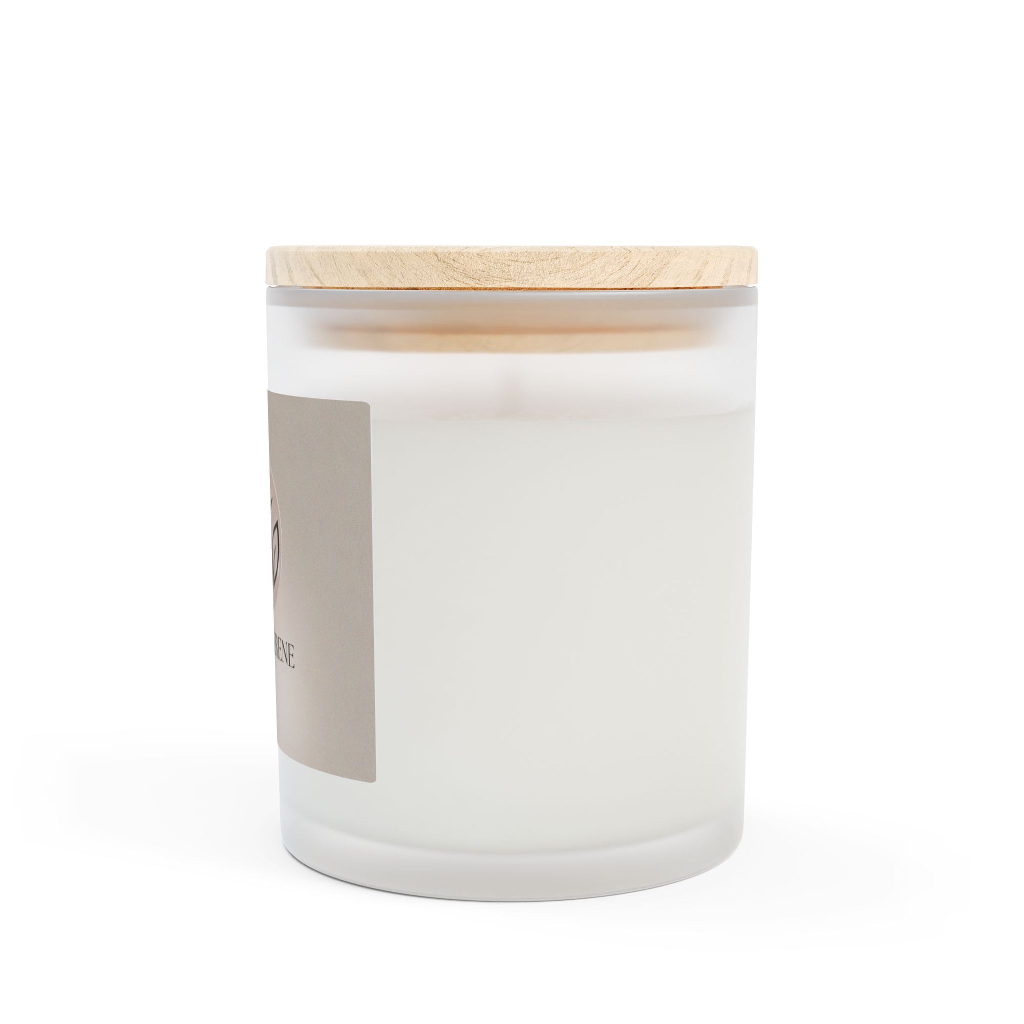 Slim &amp; Serene Frosted Glass Candle | 11oz Aromatherapy Candle for Relaxation &amp; Serenity