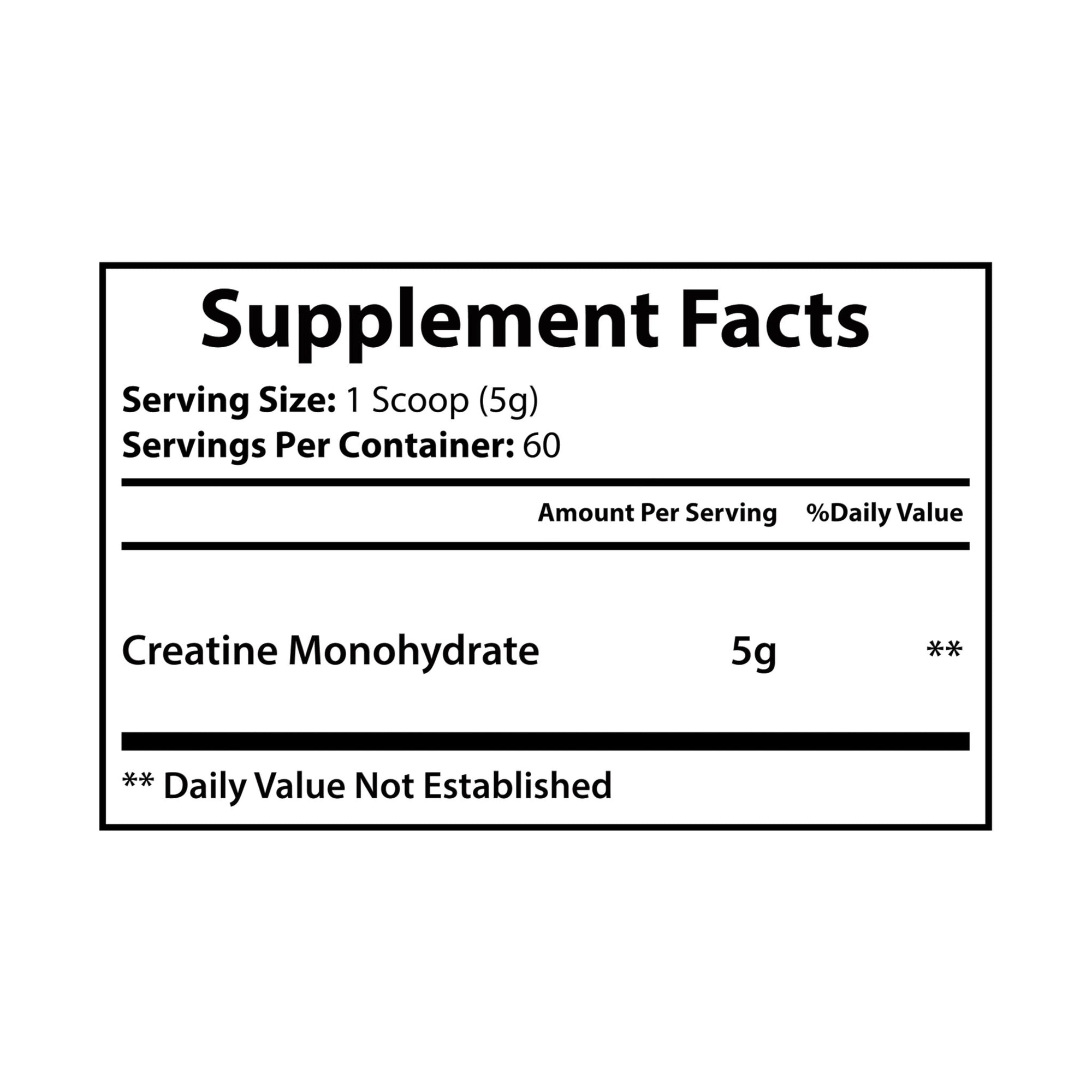 Velvet Muscle Creatine Monohydrate Supplement for Hot Girls (300g, 10.58oz)