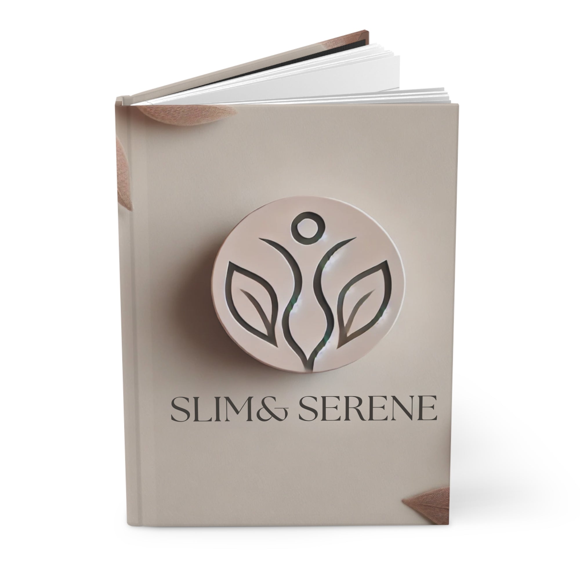 Slim &amp; Serene Hardcover Journal - Wellness &amp; Mindfulness Writing