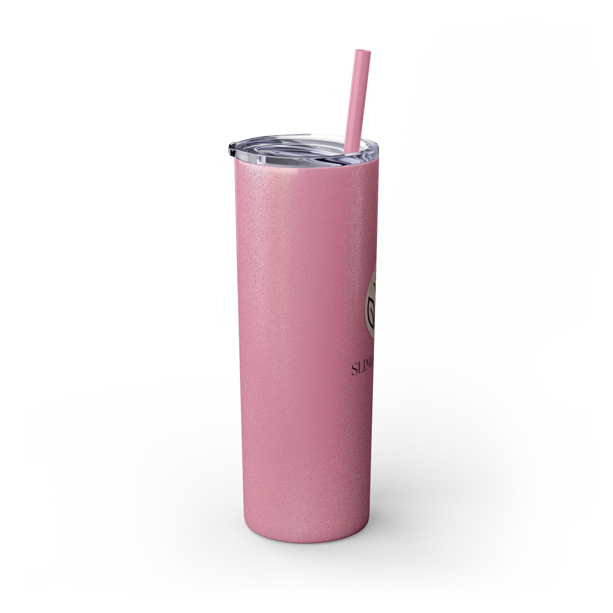 Slim &amp; Serene Design 20oz Skinny Tumbler with Straw - Wellness Refined. Confidence Reclaimed.