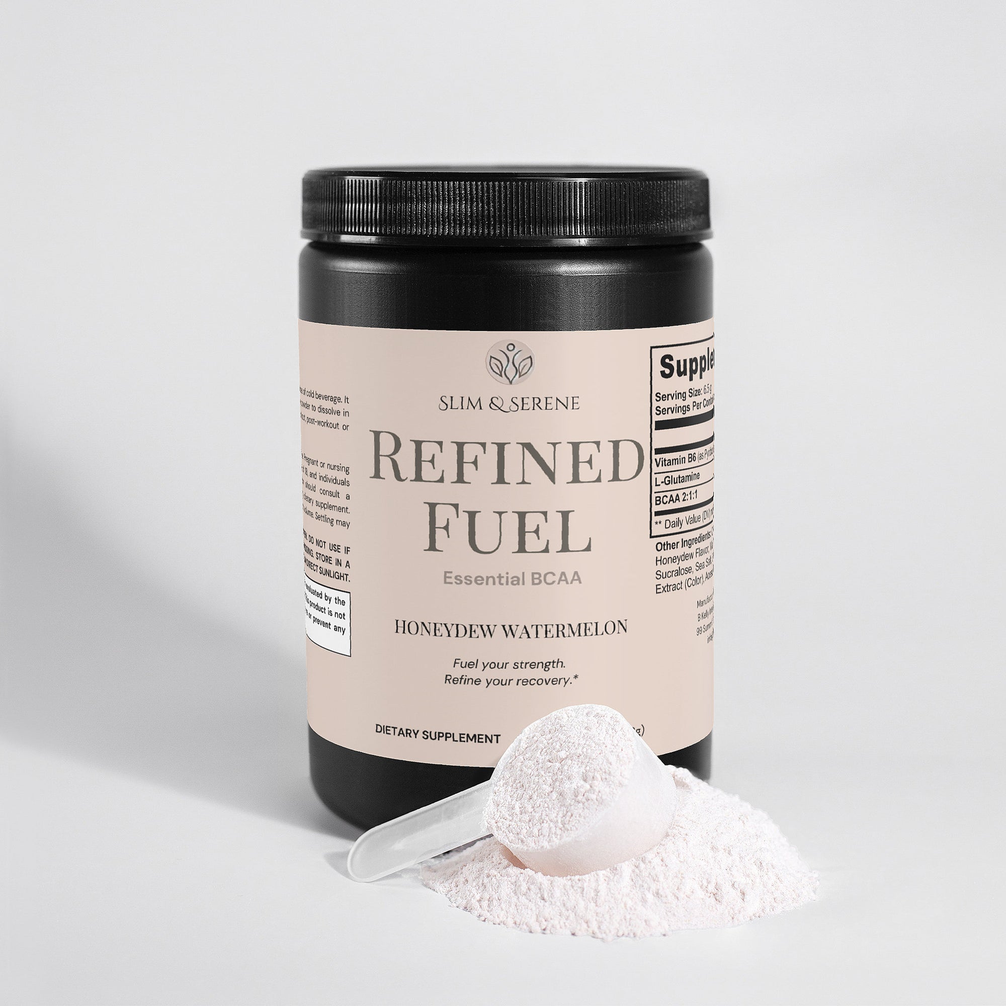 Refined Fuel BCAAs Post Workout (Honeydew/Watermelon)