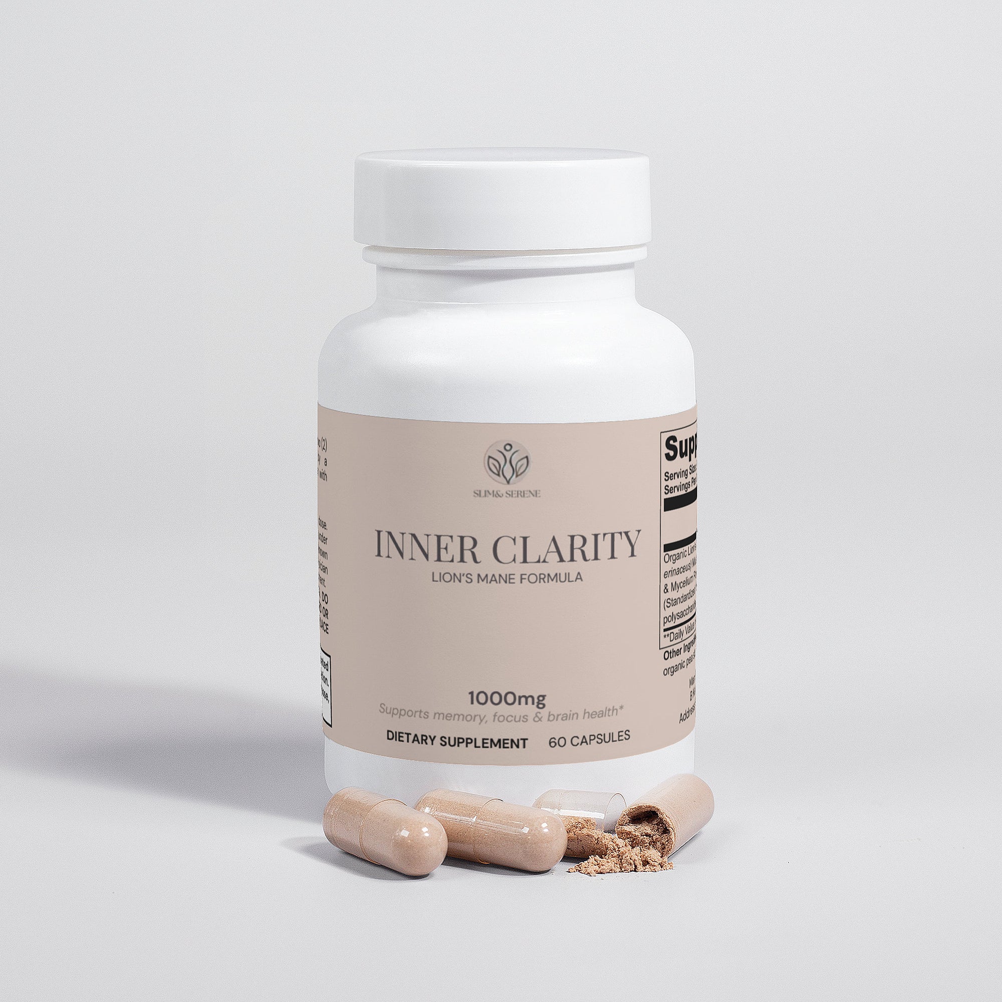 Inner Clarity – Lion’s Mane Nootropic Formula