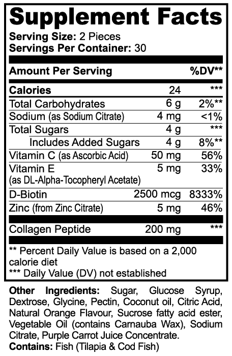 Radiant Rebuild Collagen Gummies