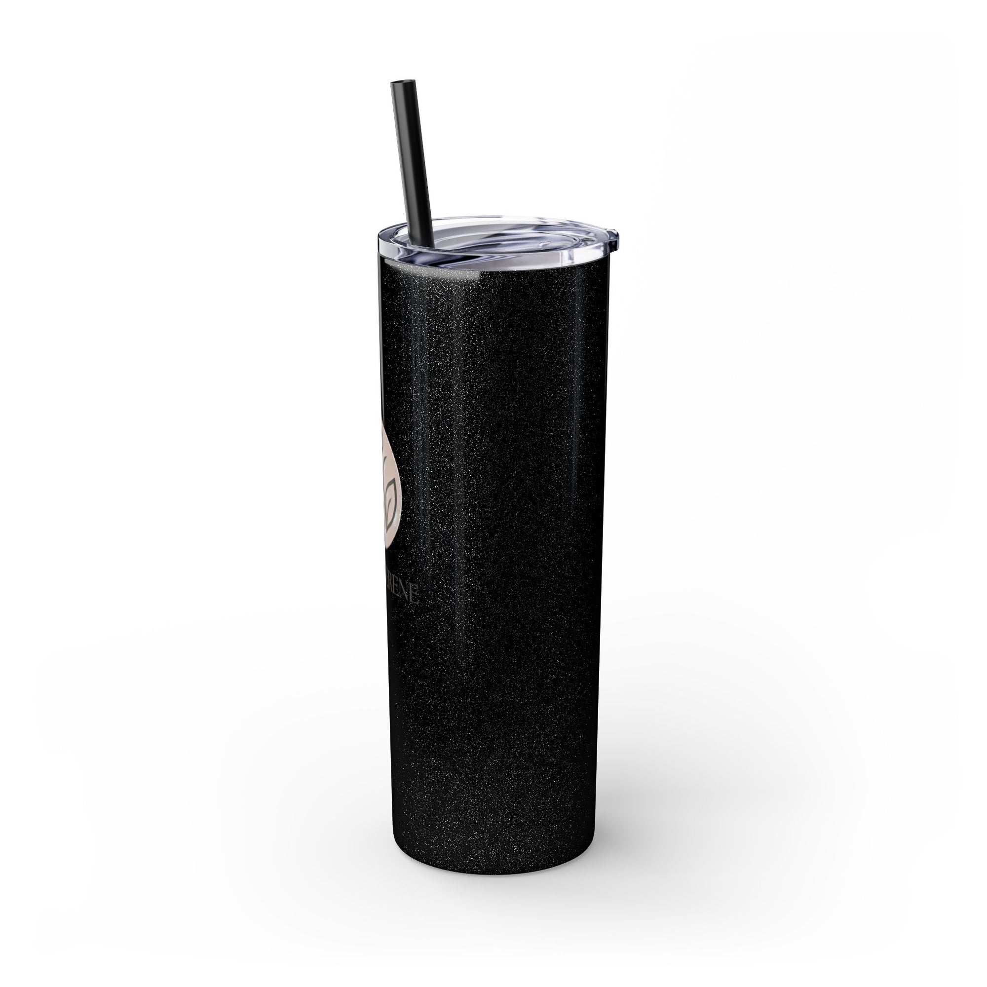Slim &amp; Serene Design 20oz Skinny Tumbler with Straw - Wellness Refined. Confidence Reclaimed.