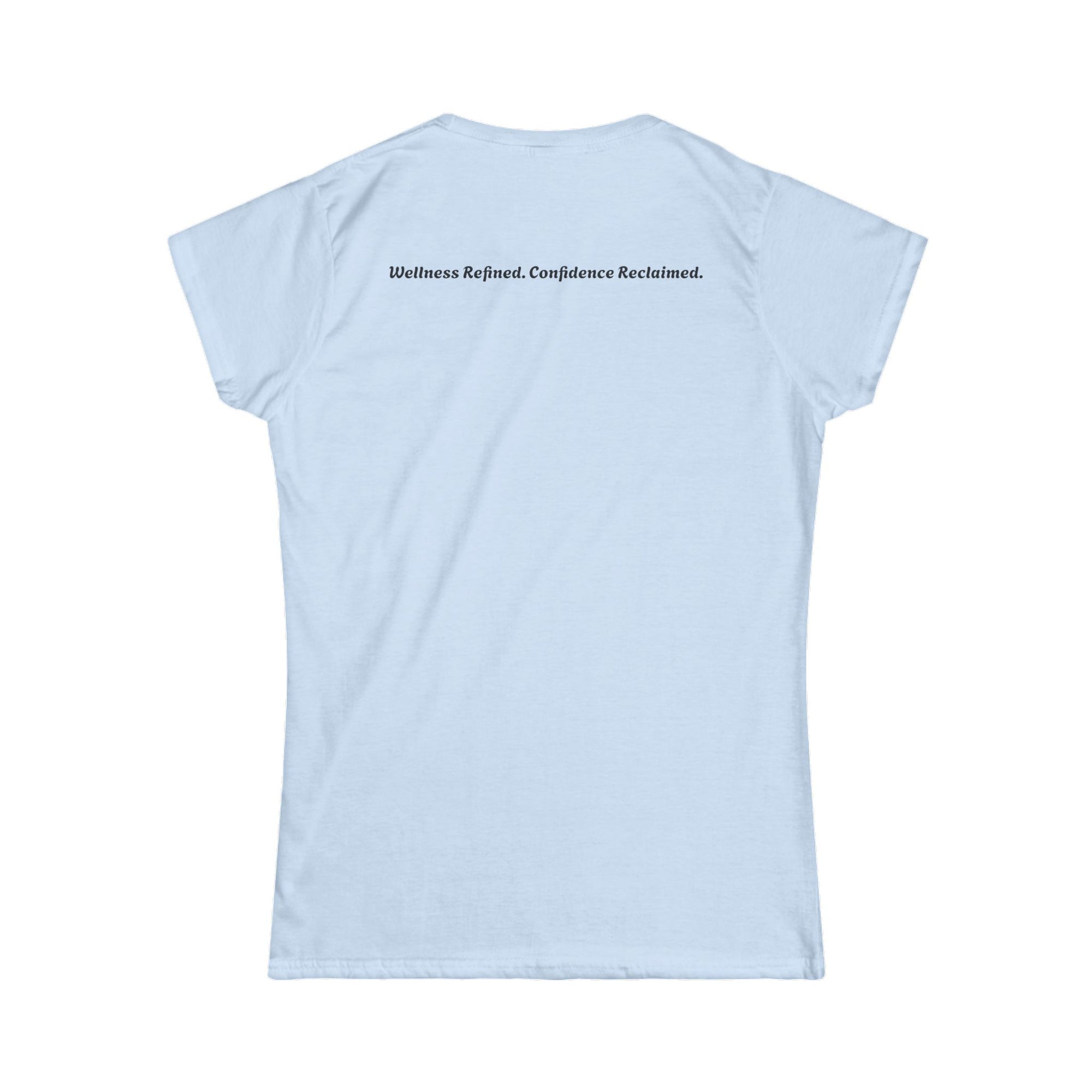 Slim &amp; Serene Wellness Women&#39;s Tee - Softstyle Motivational T-Shirt