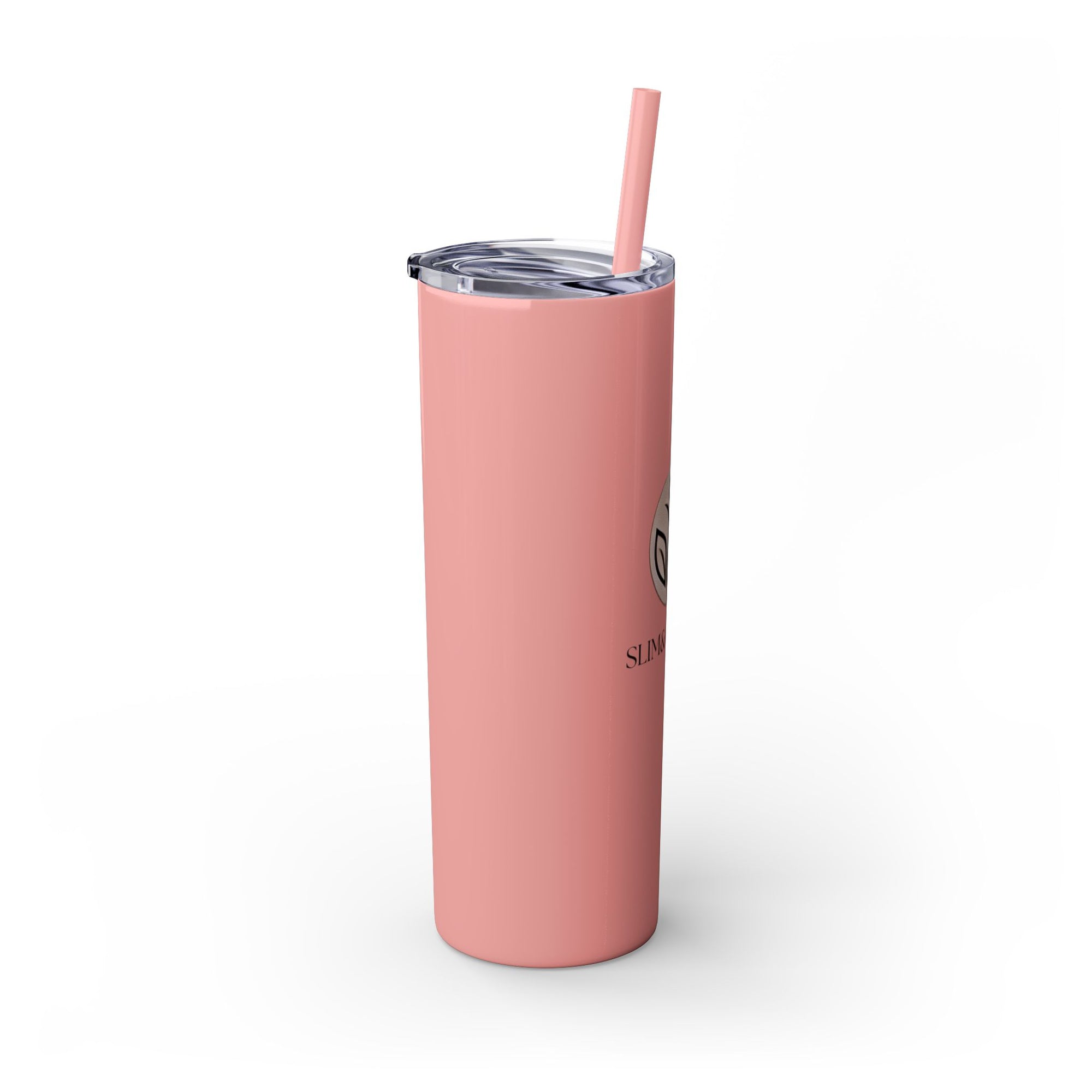 Slim &amp; Serene Design 20oz Skinny Tumbler with Straw - Wellness Refined. Confidence Reclaimed.