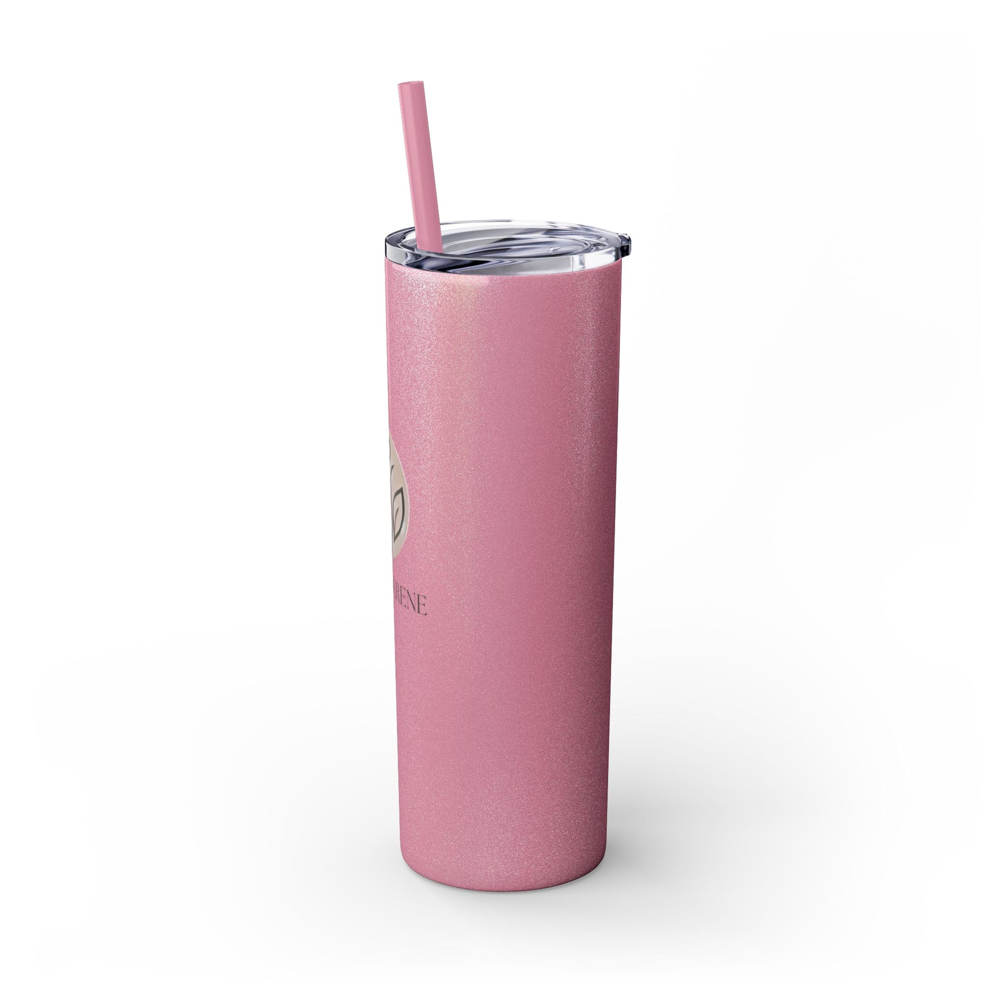 Slim &amp; Serene Design 20oz Skinny Tumbler with Straw - Wellness Refined. Confidence Reclaimed.