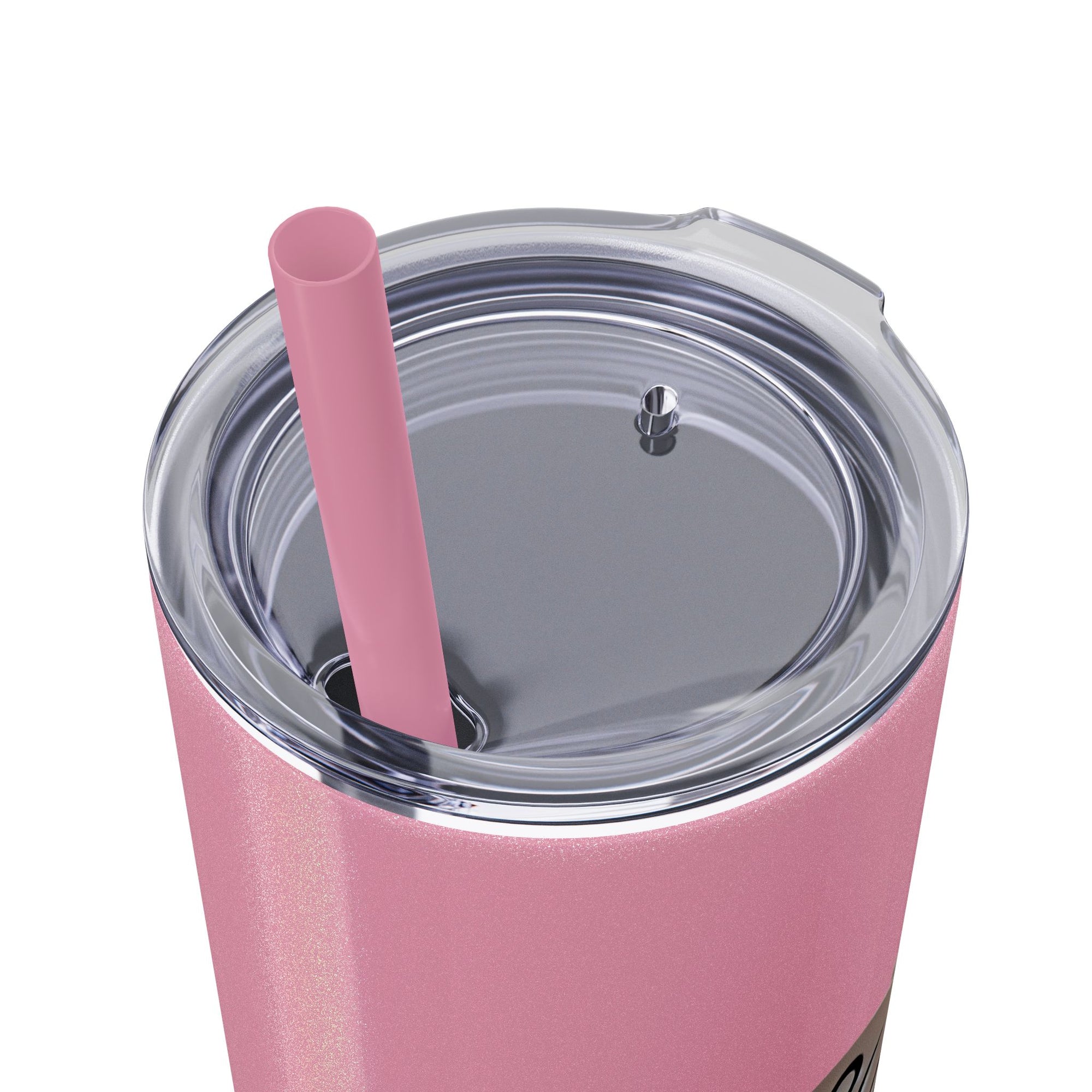 Slim &amp; Serene Design 20oz Skinny Tumbler with Straw - Wellness Refined. Confidence Reclaimed.