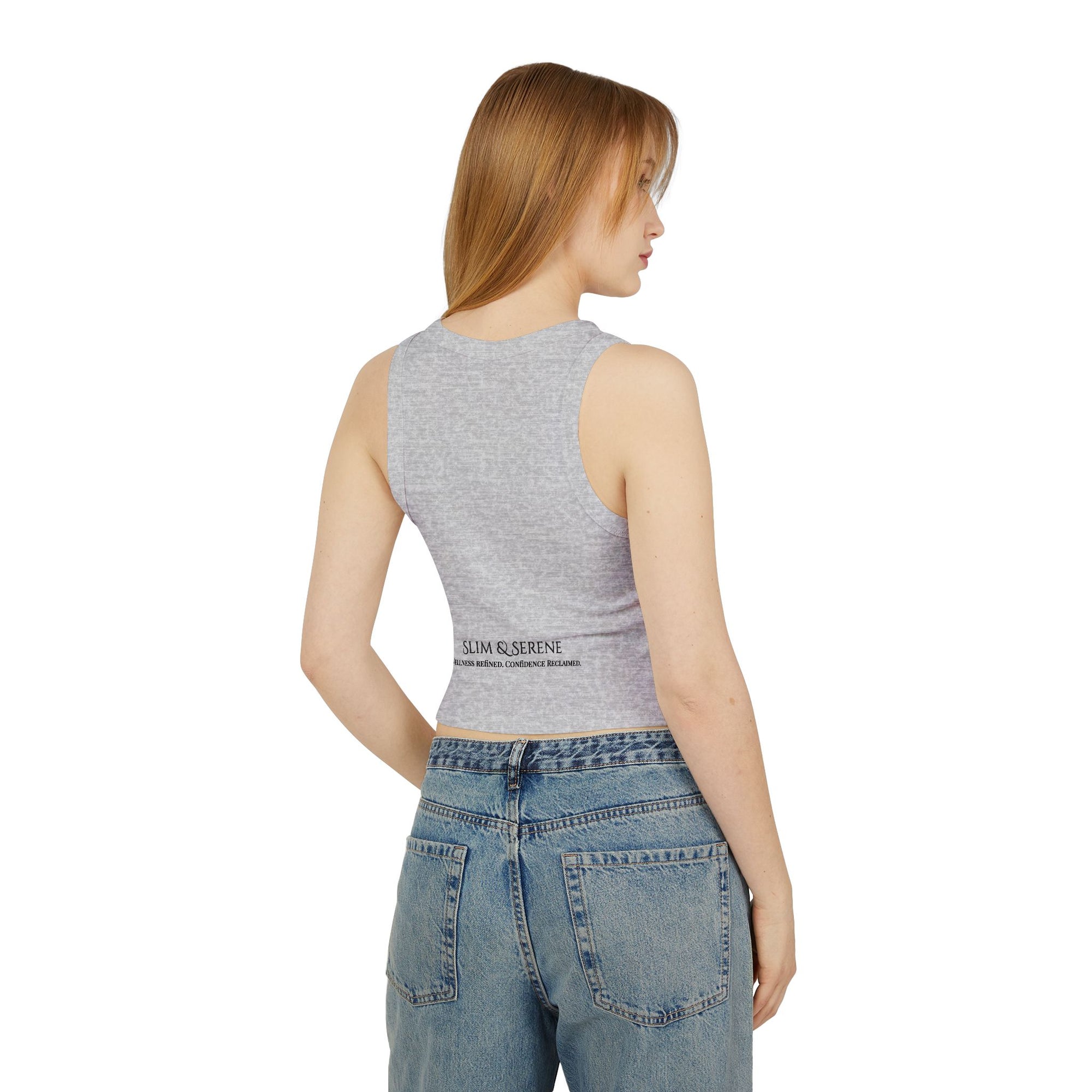 Slim &amp; Serene Signature Racer Tank Top - Soft Strength in Motion